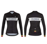 Jersey Ciclismo M/L Mujer GW Colombia Sport Escalador Negr